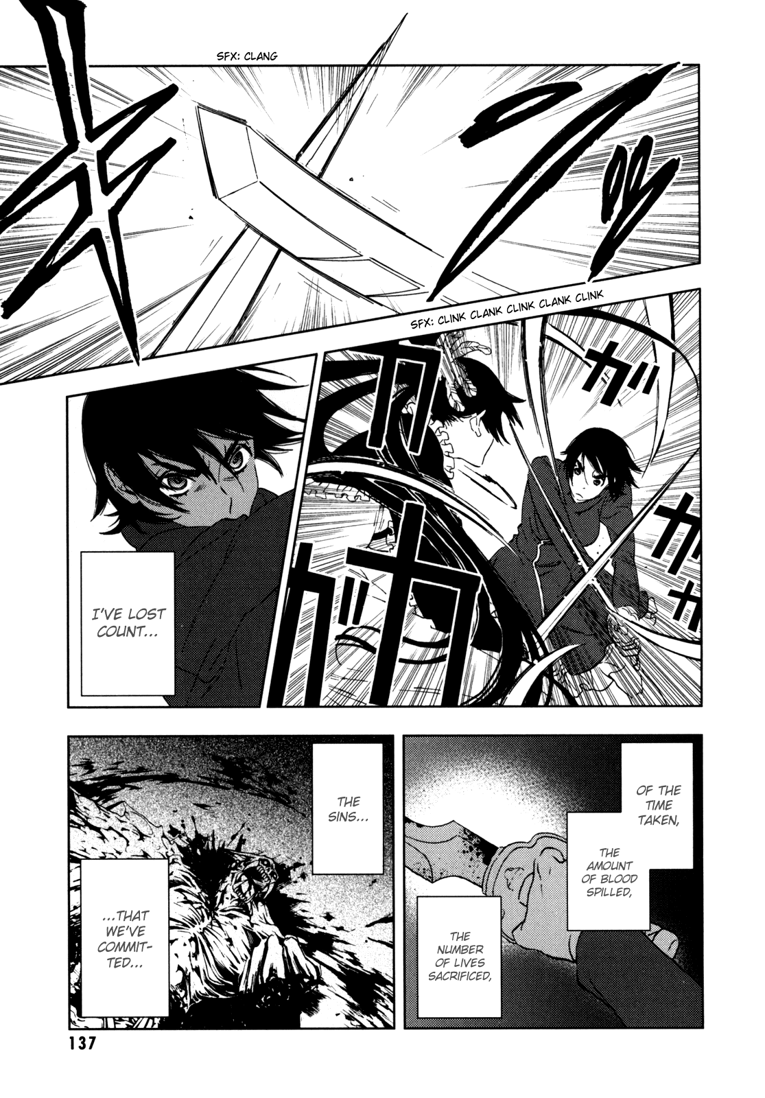Blood Chapter 5.17-20-2 page 137 - Vol.5 Chapter 17-20 v2 : [End]