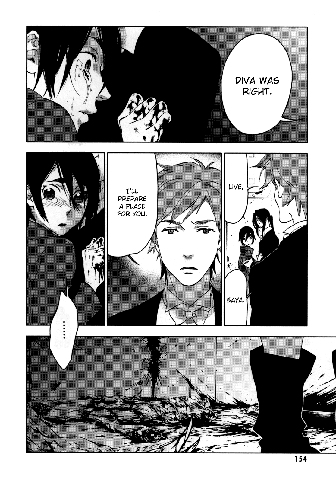 Blood Chapter 5.17-20-2 page 154 - Vol.5 Chapter 17-20 v2 : [End]