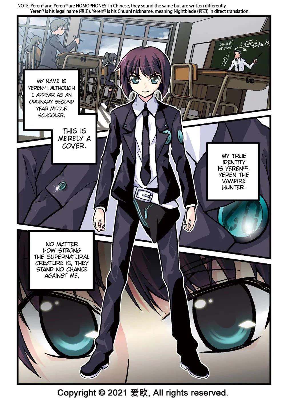 Bloodline Chapter 1 page 4 - Chapter 1: The Contract of Beginning