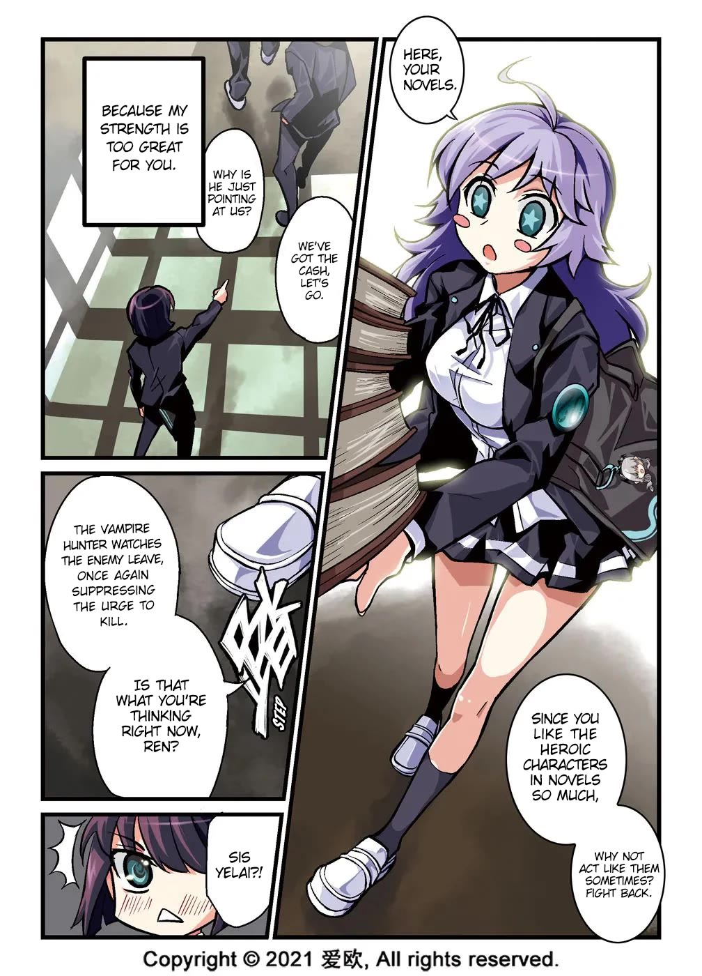 Bloodline Chapter 1 page 6 - Chapter 1: The Contract of Beginning