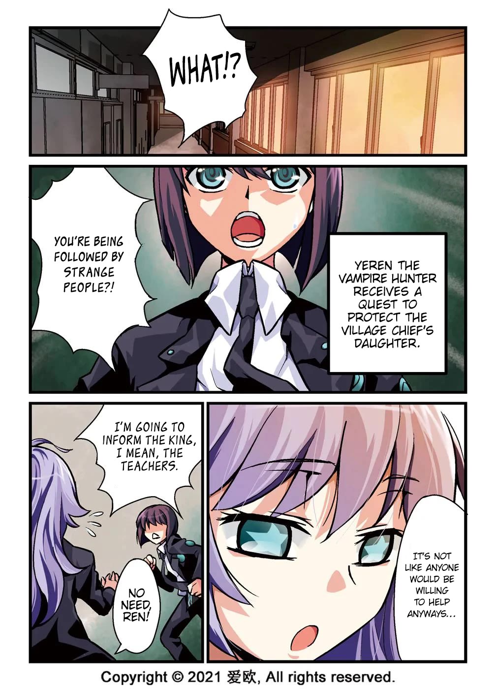 Bloodline Chapter 1 page 8 - Chapter 1: The Contract of Beginning