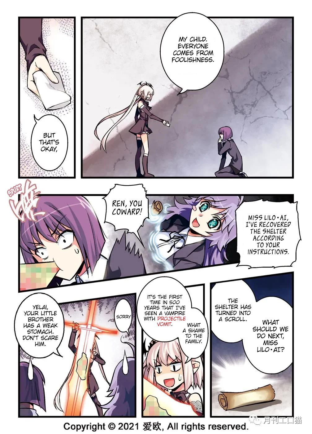 Bloodline Chapter 12 page 13 - Chapter 12: Heretic’s Voice