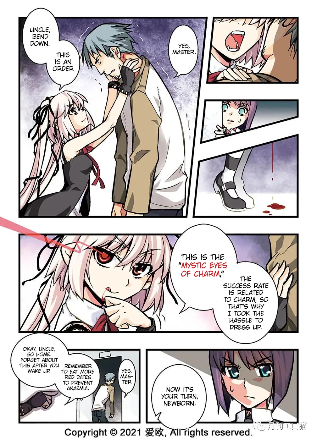 Bloodline Chapter 14 page 8 - Chapter 14: Fenced Beast