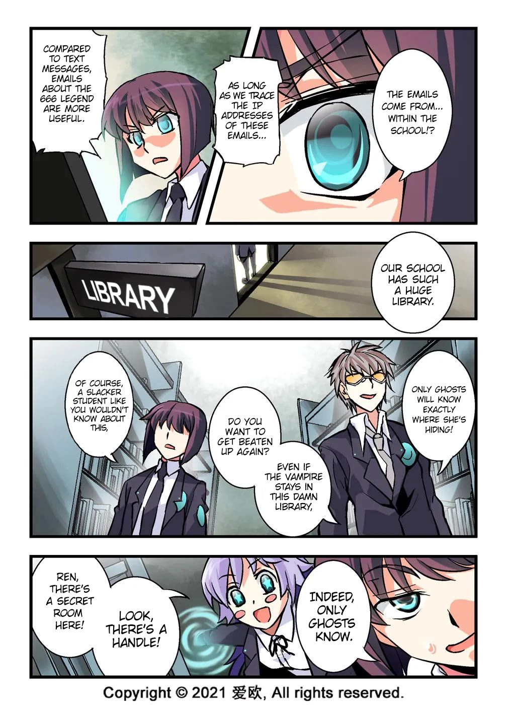 Bloodline Chapter 2 page 11 - Chapter 2: Visit From the Blood Night