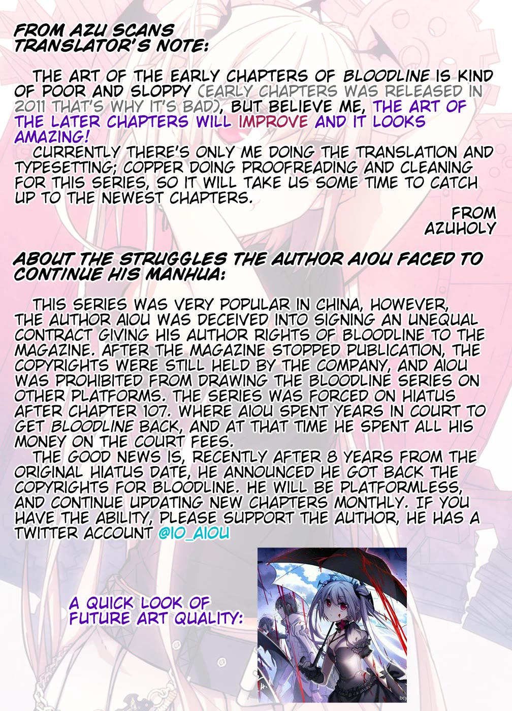 Bloodline Chapter 2 page 25 - Chapter 2: Visit From the Blood Night