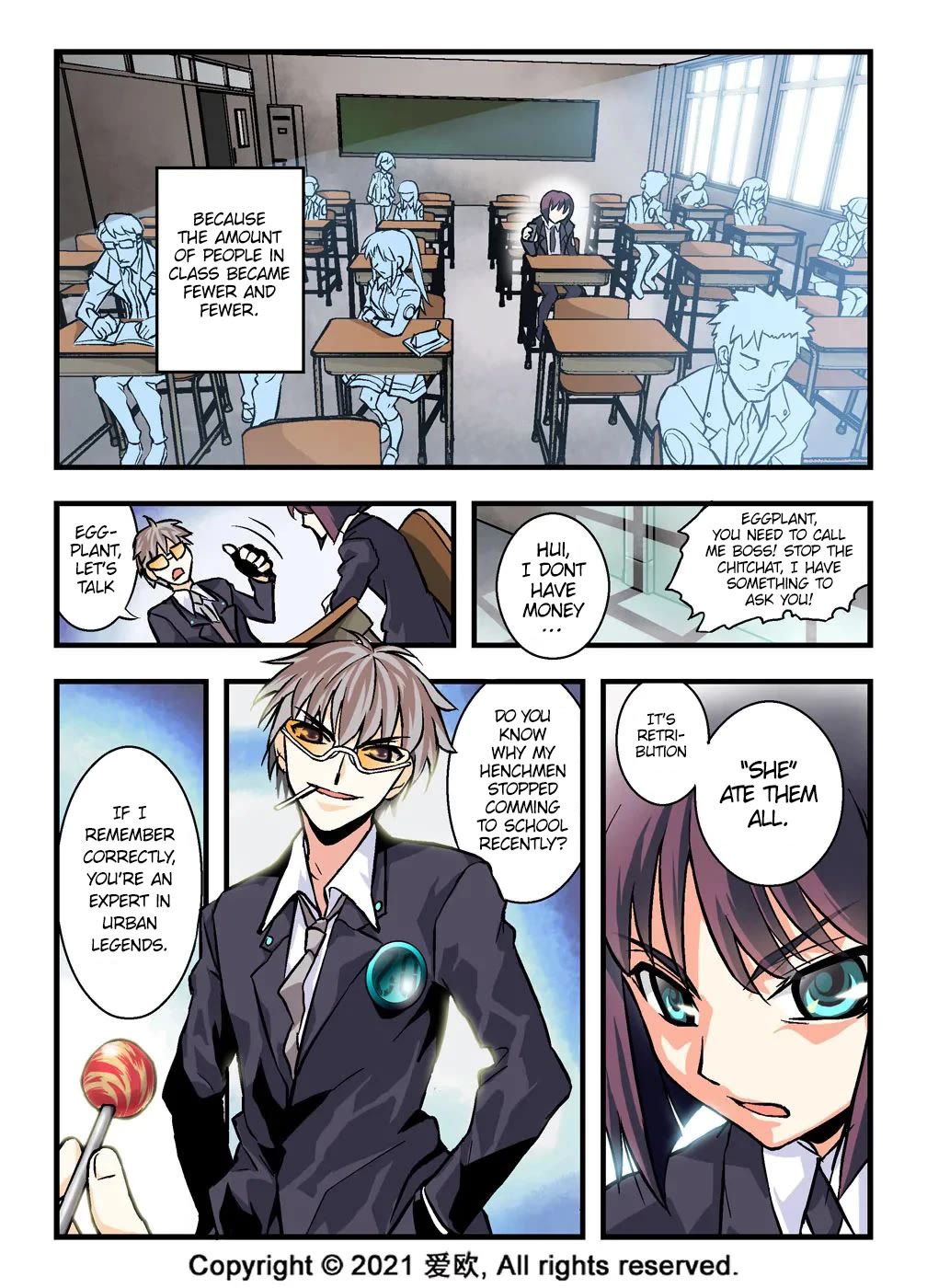 Bloodline Chapter 2 page 8 - Chapter 2: Visit From the Blood Night