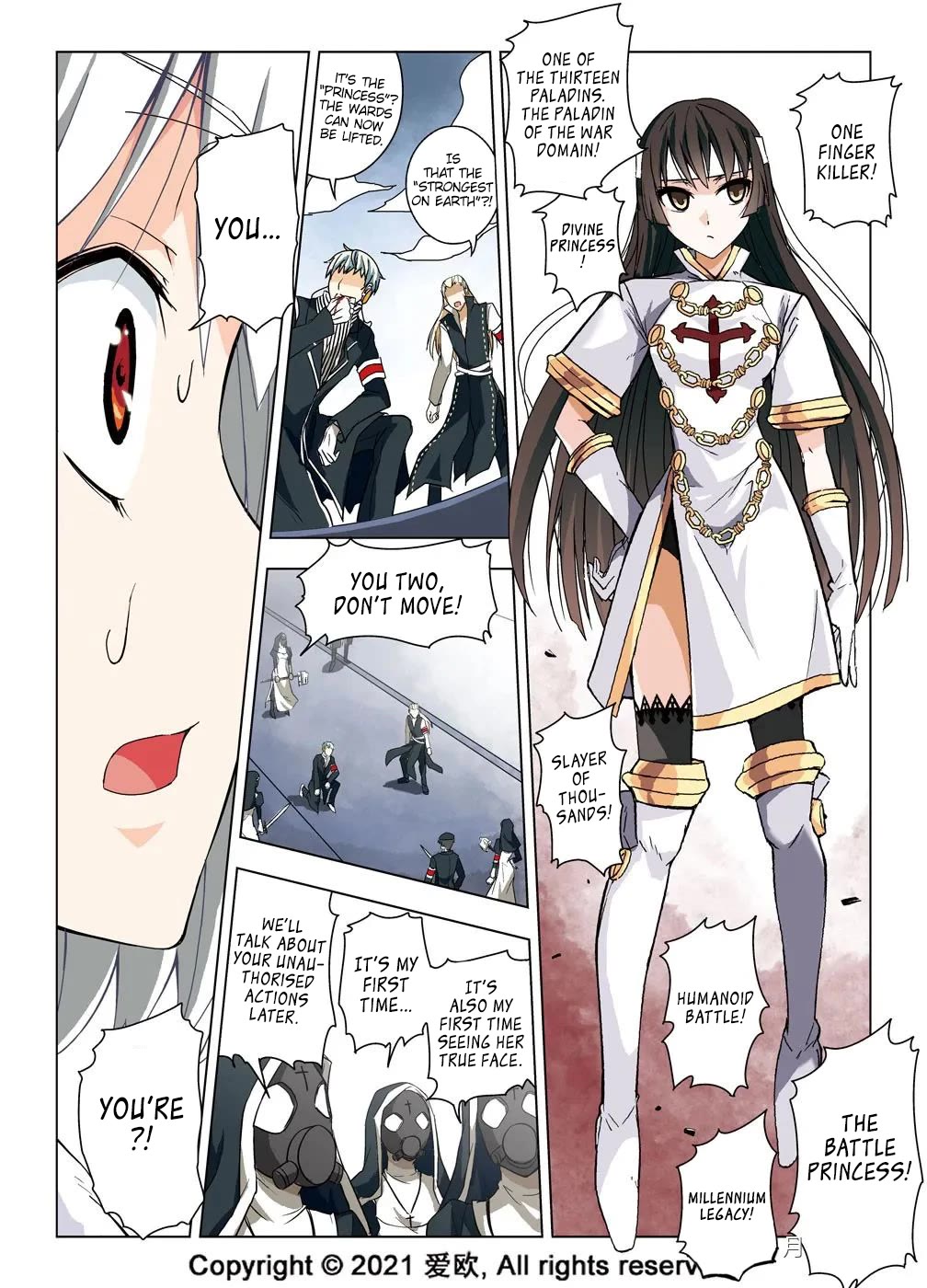 Bloodline Chapter 20 page 8 - Chapter 20: Heart Ward of Thousand Miles II --The Eternal Princess of Theocratic War
