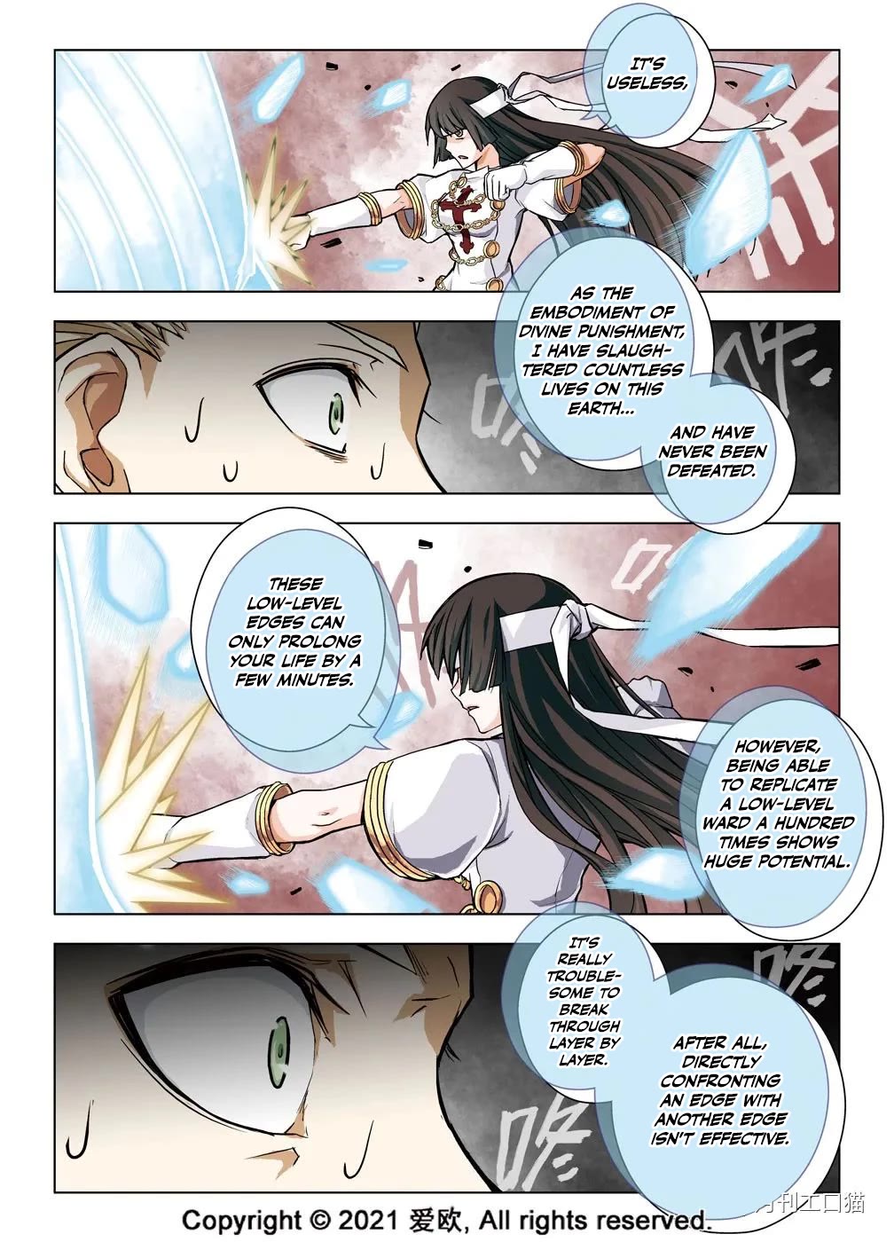 Bloodline Chapter 21 page 8 - Chapter 21: Heart Ward of Thousand Miles III --Gone with wind?