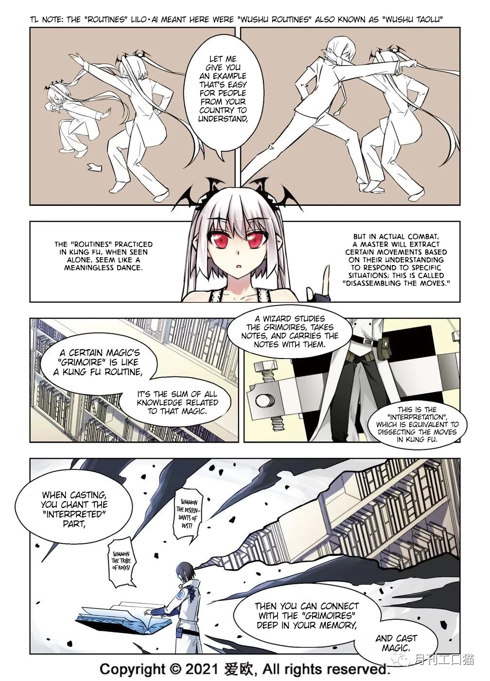 Bloodline Chapter 32 page 4 - Chapter 32: The Pursuit of Magic II