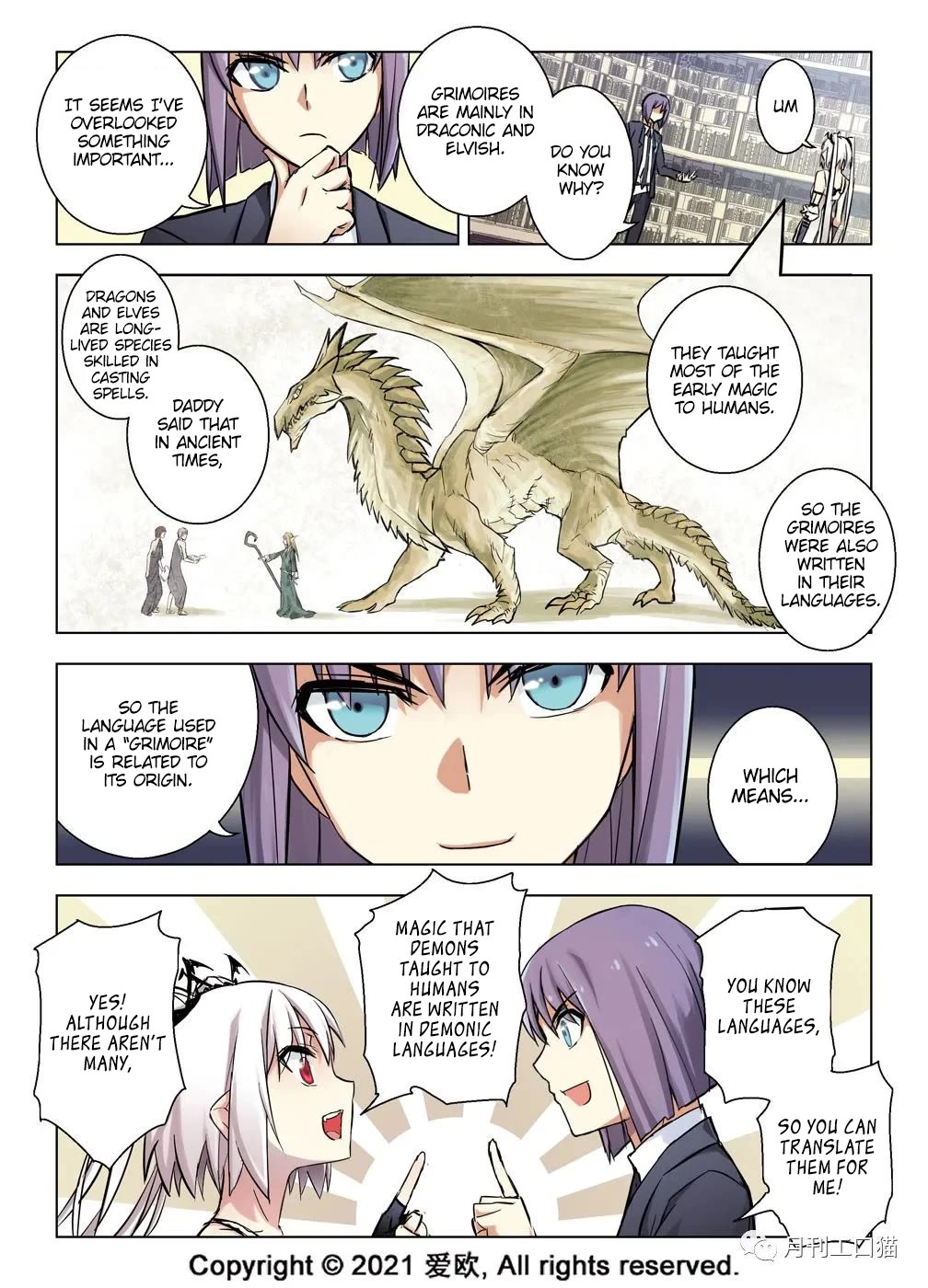 Bloodline Chapter 32 page 8 - Chapter 32: The Pursuit of Magic II