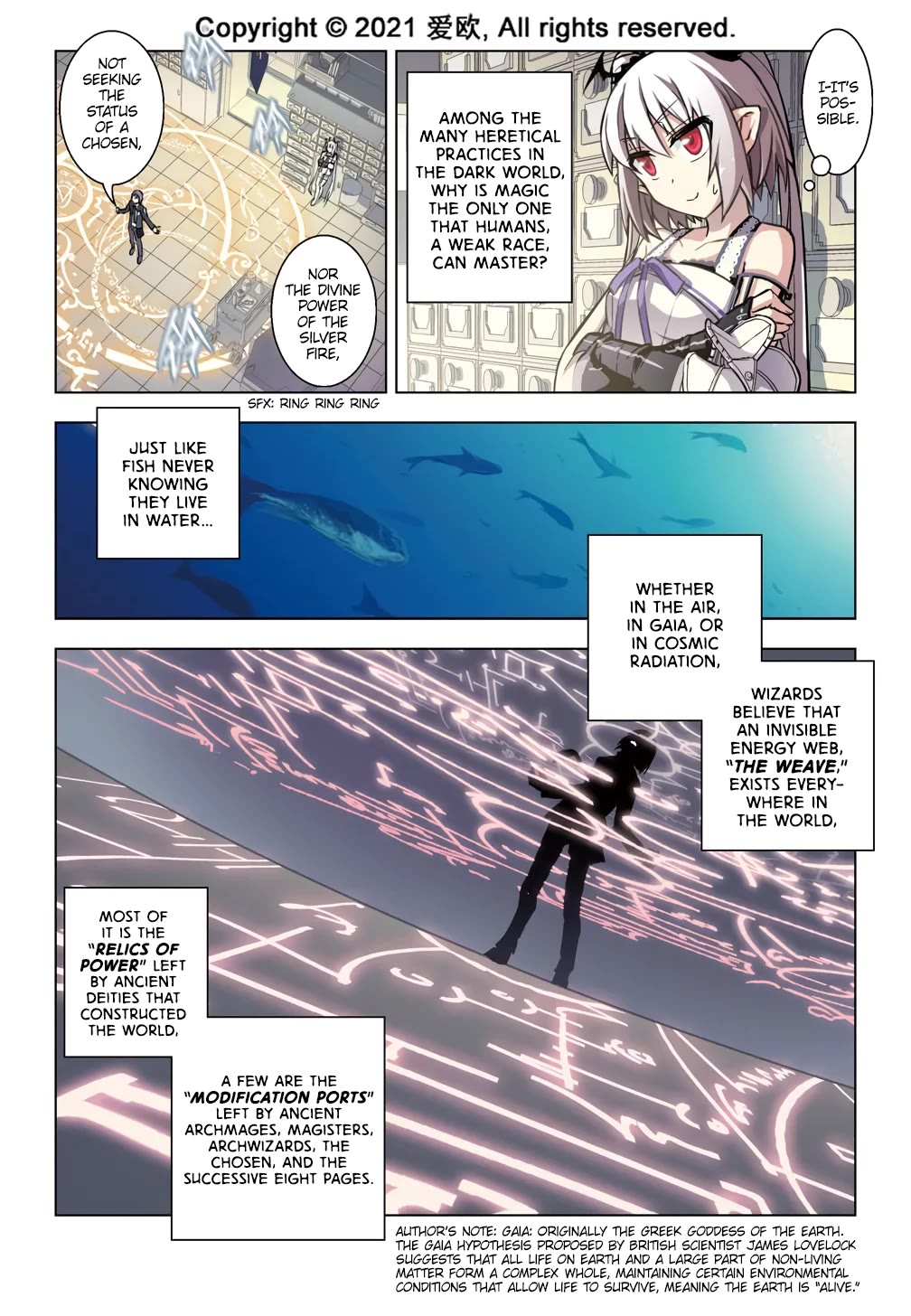 Bloodline Chapter 39 page 3 - Chapter 39: The Pursuit of Magic III