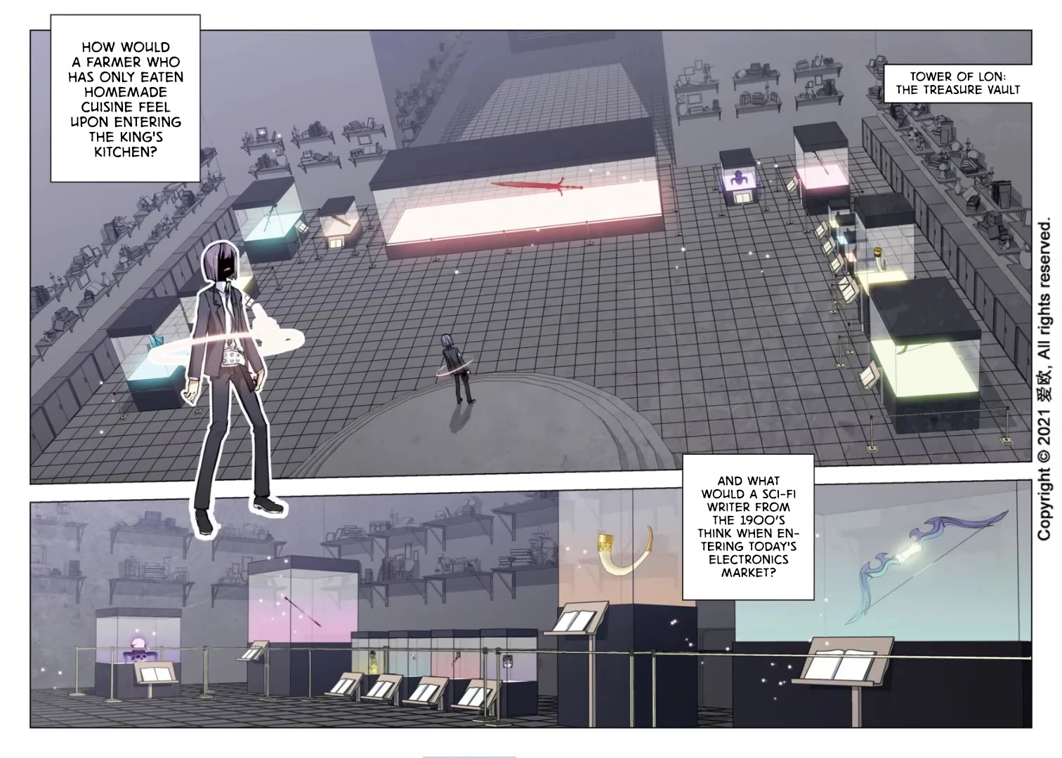 Bloodline Chapter 41 page 11 - Chapter 41: Lon’s Secret II --See you again.