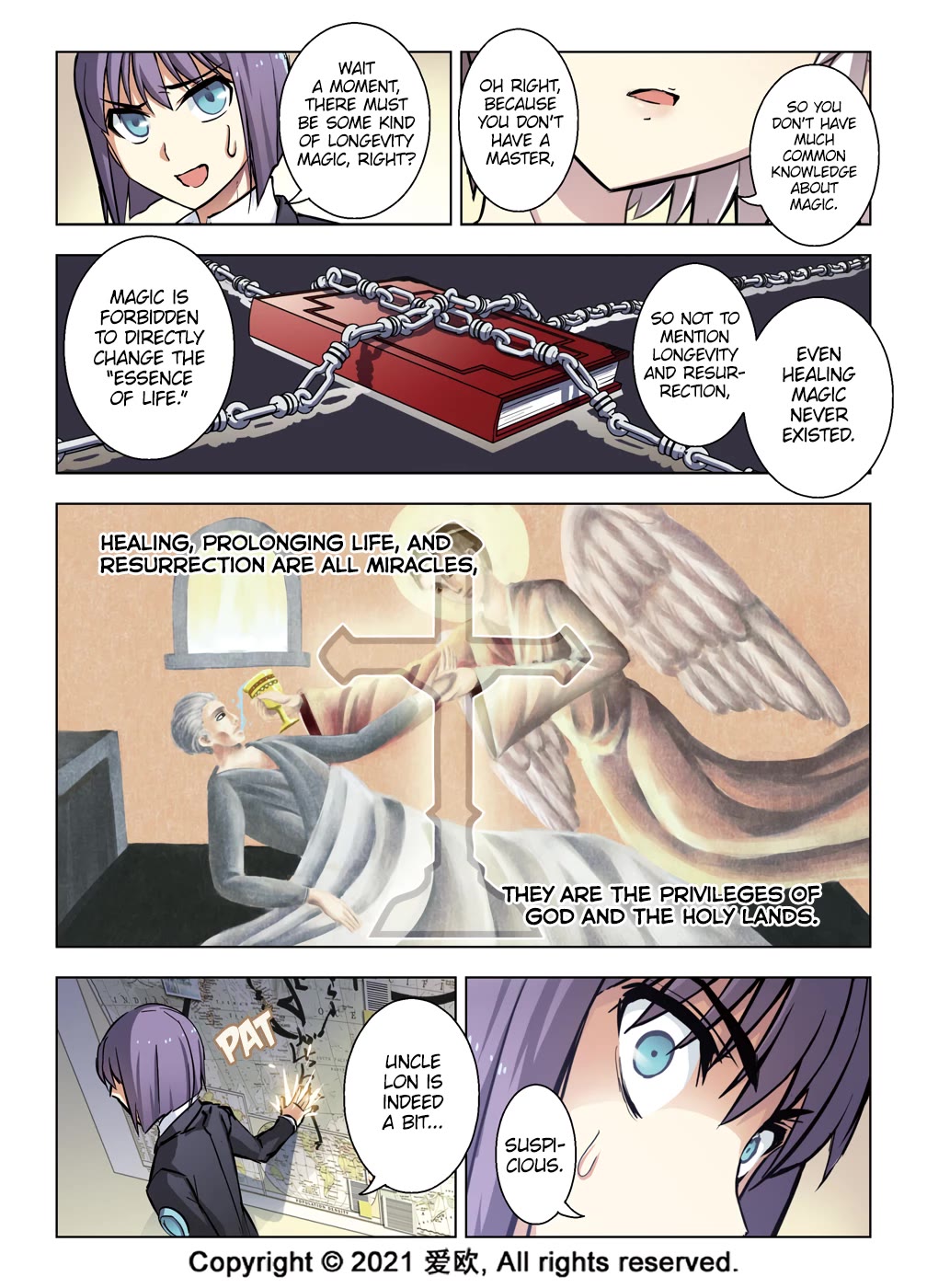 Bloodline Chapter 42 page 10 - Chapter 42: Lon’s Secret III --Who are you?