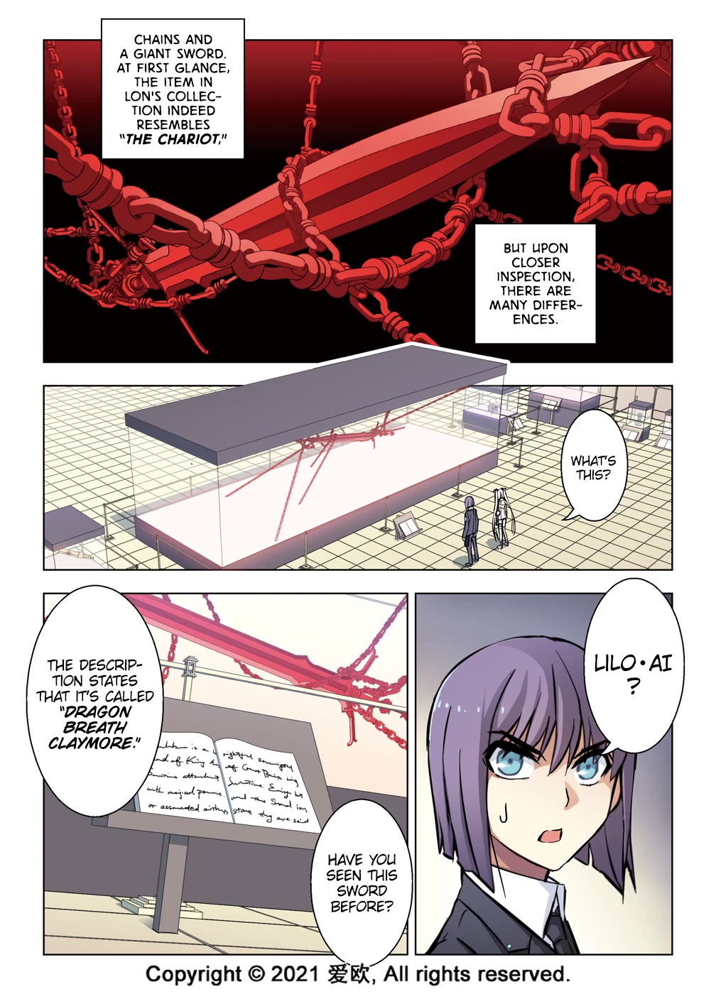 Bloodline Chapter 42 page 2 - Chapter 42: Lon’s Secret III --Who are you?