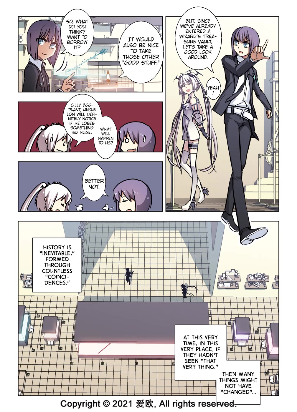 Bloodline Chapter 42 page 4 - Chapter 42: Lon’s Secret III --Who are you?
