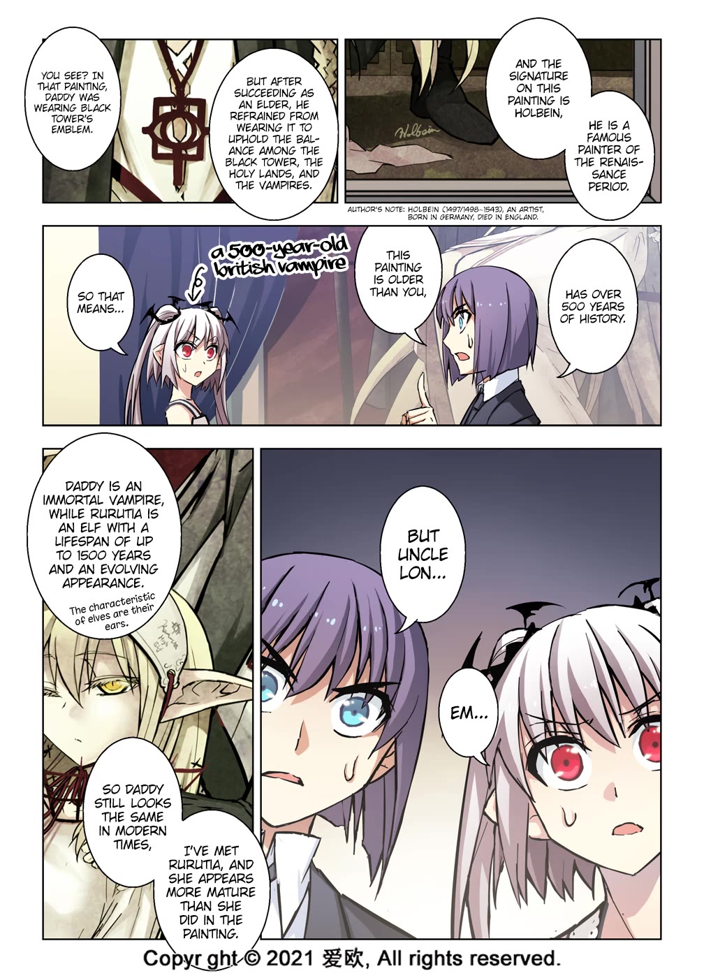 Bloodline Chapter 42 page 8 - Chapter 42: Lon’s Secret III --Who are you?