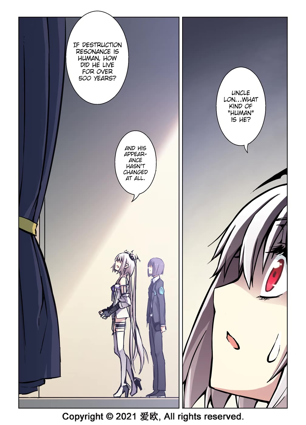 Bloodline Chapter 42 page 9 - Chapter 42: Lon’s Secret III --Who are you?