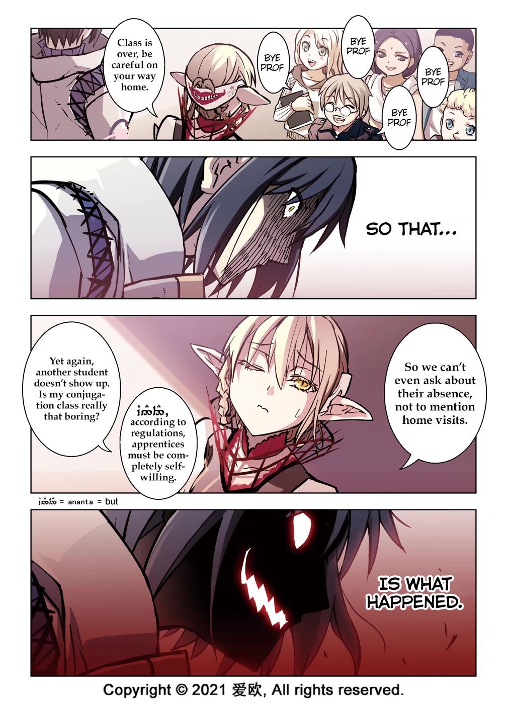 Bloodline Chapter 45 page 14 - Chapter 45: Striking Mountain I