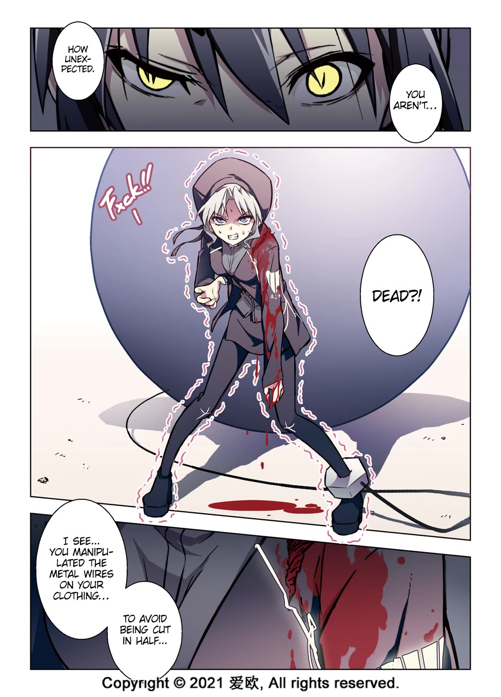 Bloodline Chapter 48 page 8 - Chapter 48: Reverse Witch Hunt IV --In Shadow