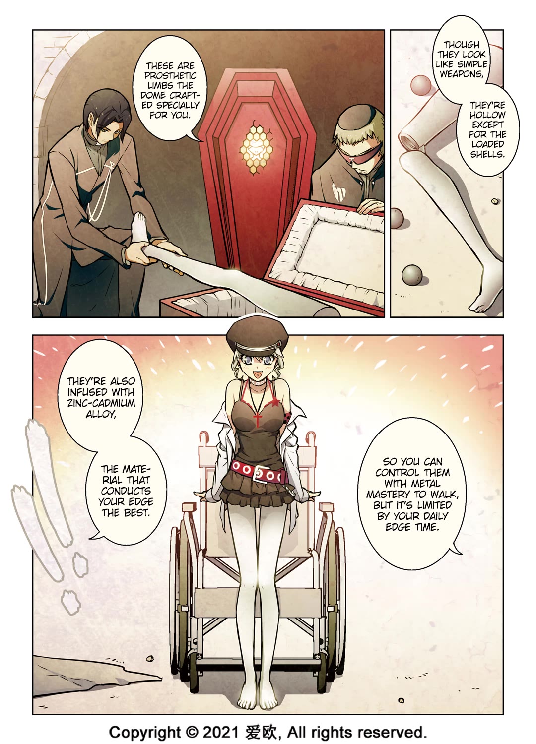 Bloodline Chapter 53 page 16 - Chapter 53: What Am I Forged II