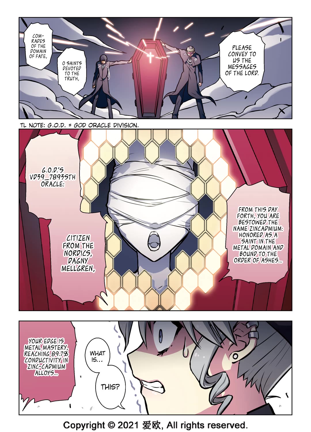 Bloodline Chapter 53 page 6 - Chapter 53: What Am I Forged II