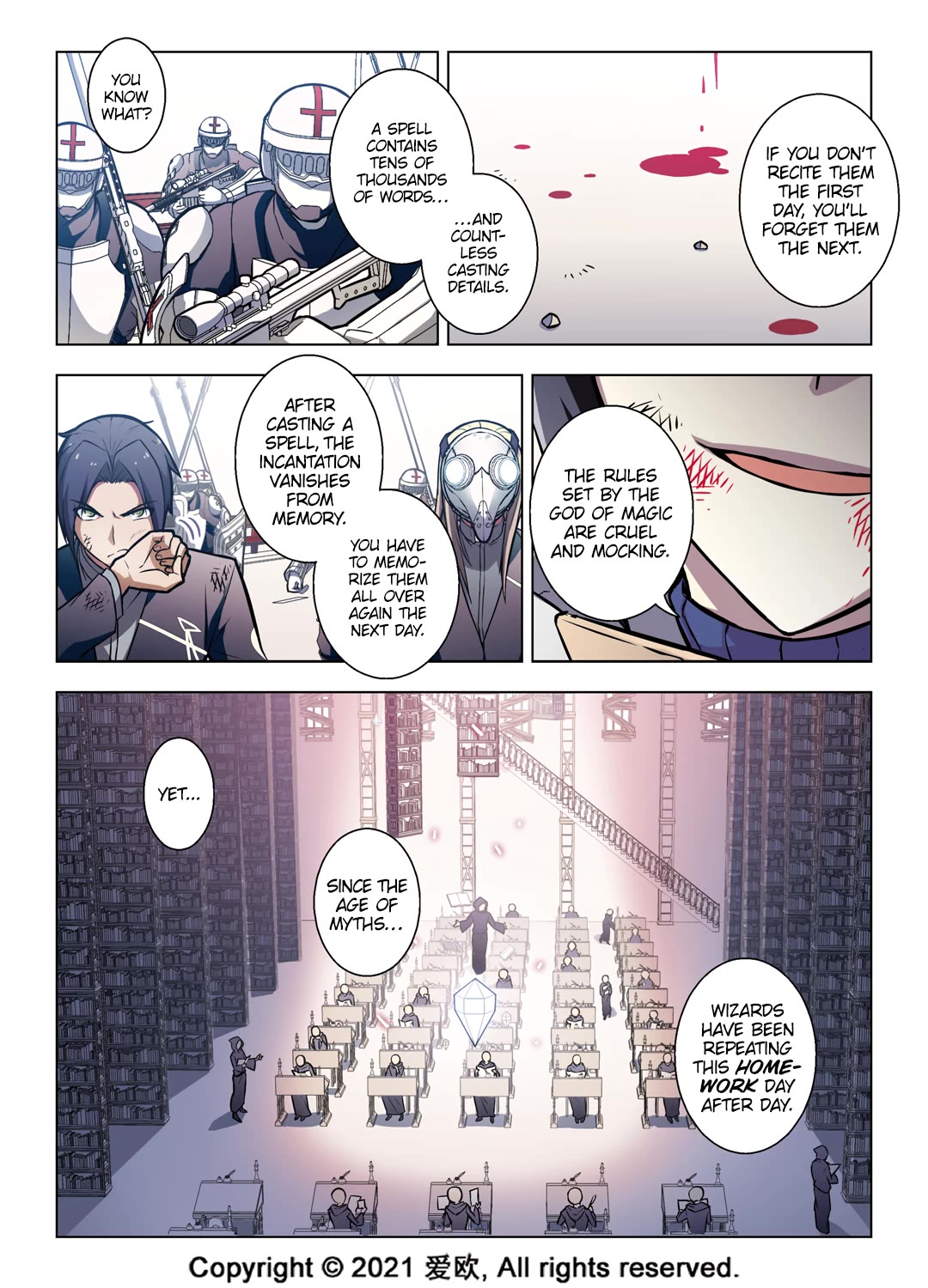 Bloodline Chapter 55 page 5 - Chapter 55: A Wizard’s Funeral II