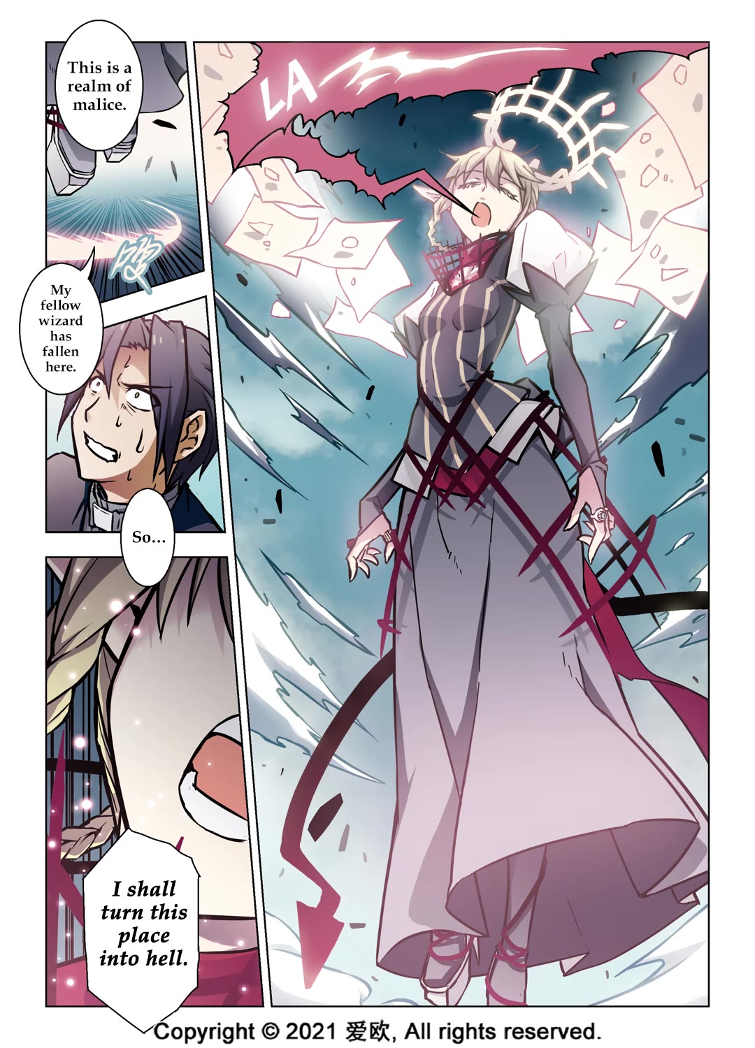 Bloodline Chapter 57 page 11 - Chapter 57: A Wizard’s Funeral IV --Farewell, masked wizard.