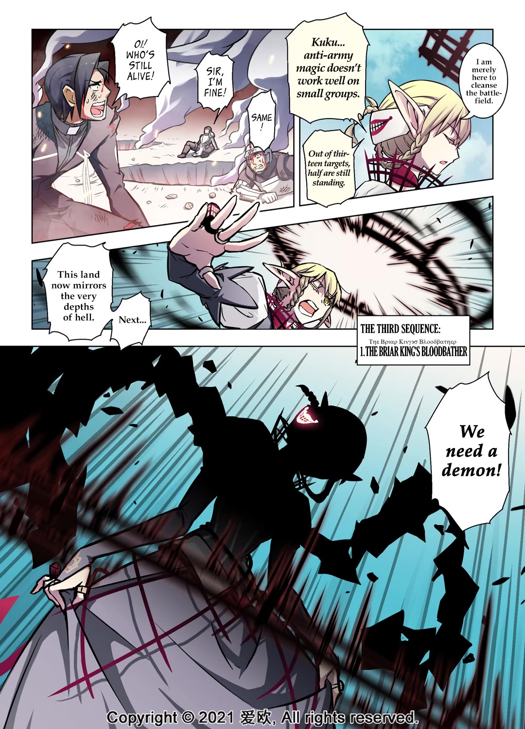 Bloodline Chapter 57 page 16 - Chapter 57: A Wizard’s Funeral IV --Farewell, masked wizard.