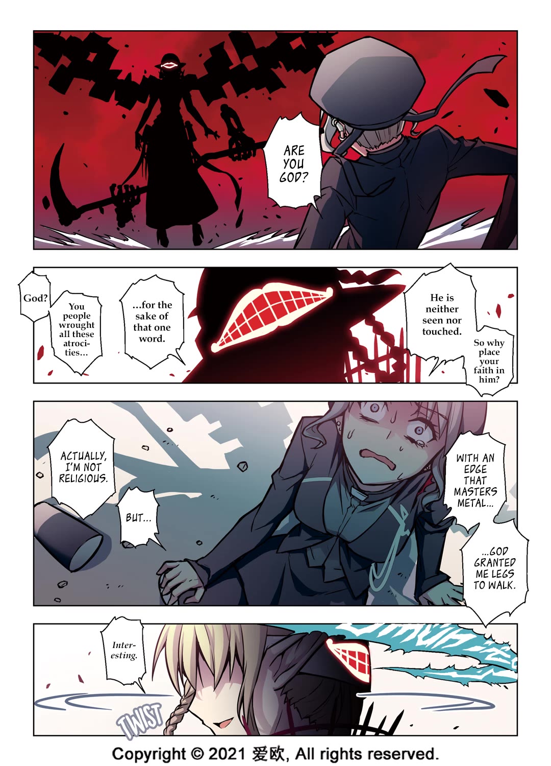 Bloodline Chapter 58 page 11 - Chapter 58: The Descended God