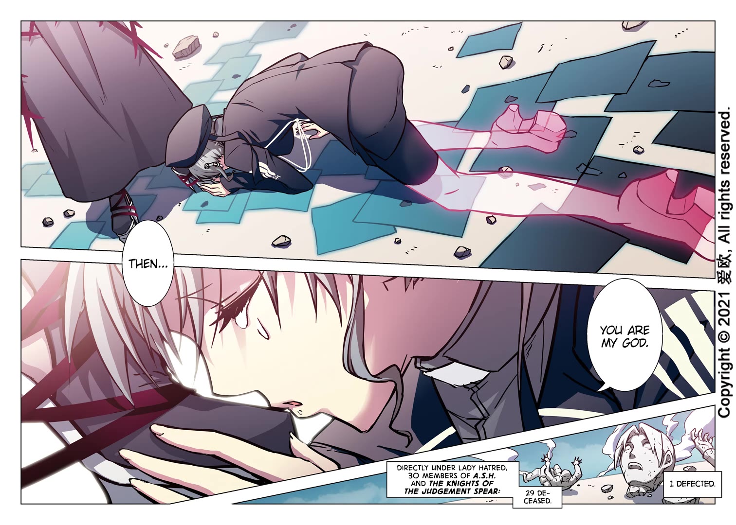 Bloodline Chapter 58 page 14 - Chapter 58: The Descended God