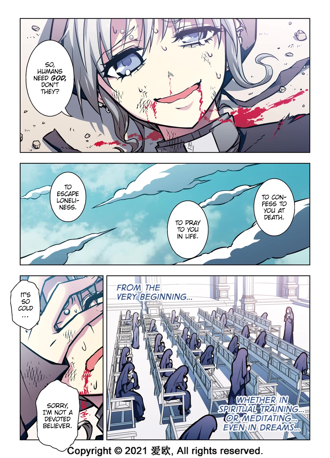 Bloodline Chapter 58 page 3 - Chapter 58: The Descended God