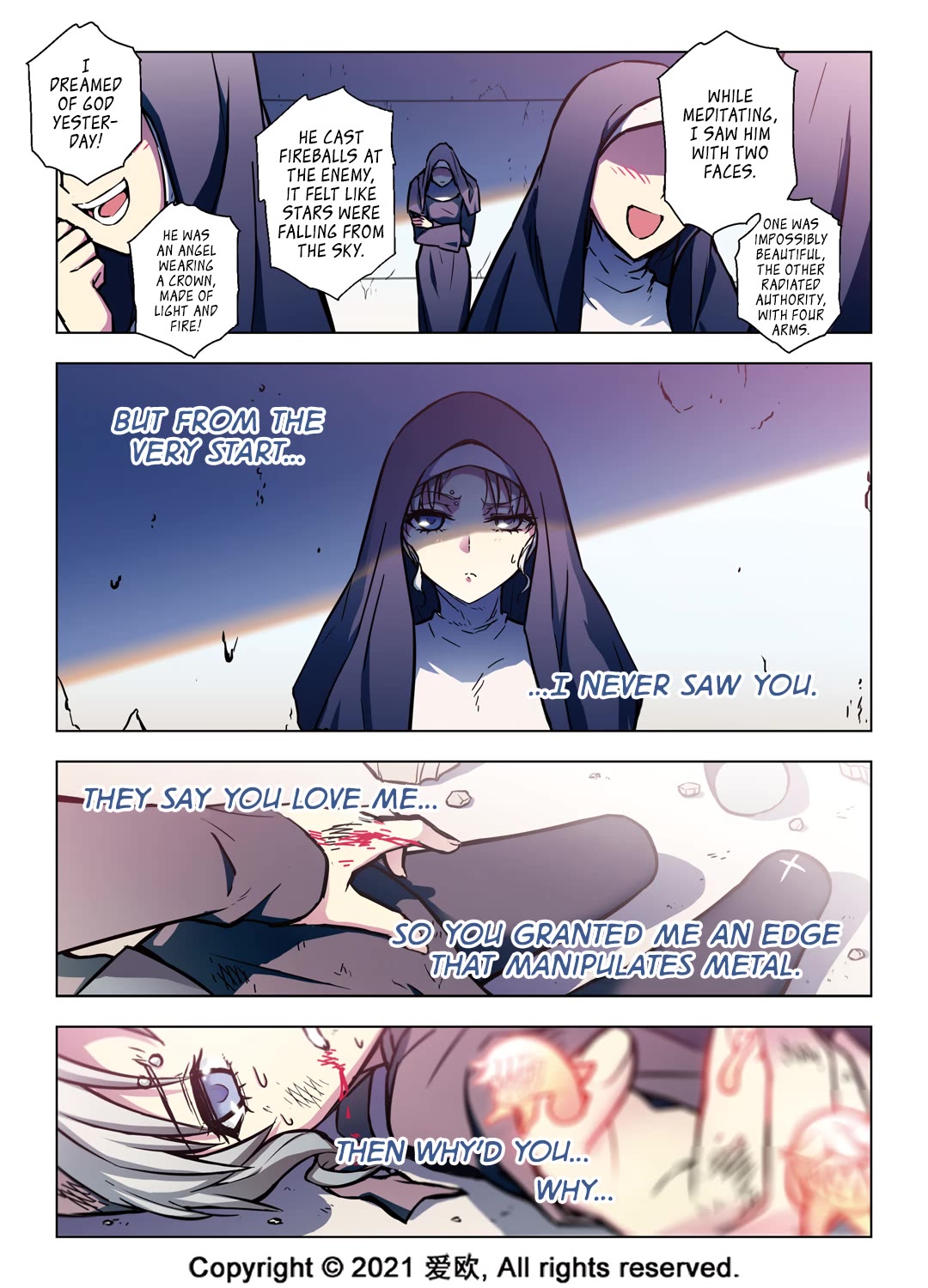 Bloodline Chapter 58 page 4 - Chapter 58: The Descended God