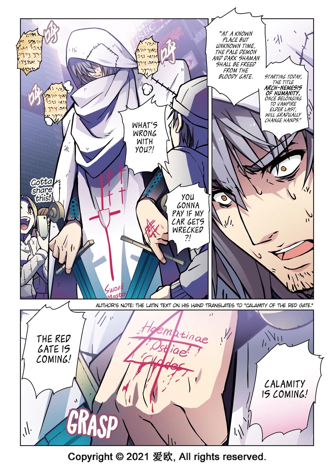 Bloodline Chapter 60 page 4 - Chapter 60: The Oracle Force