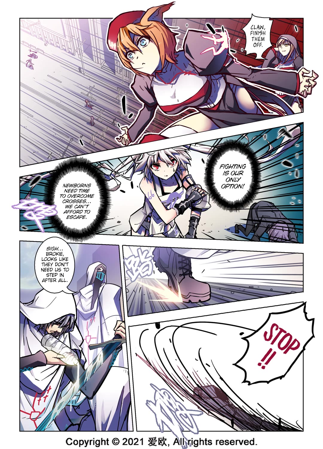 Bloodline Chapter 63 page 4 - Chapter 63: The battle of Red Gate II