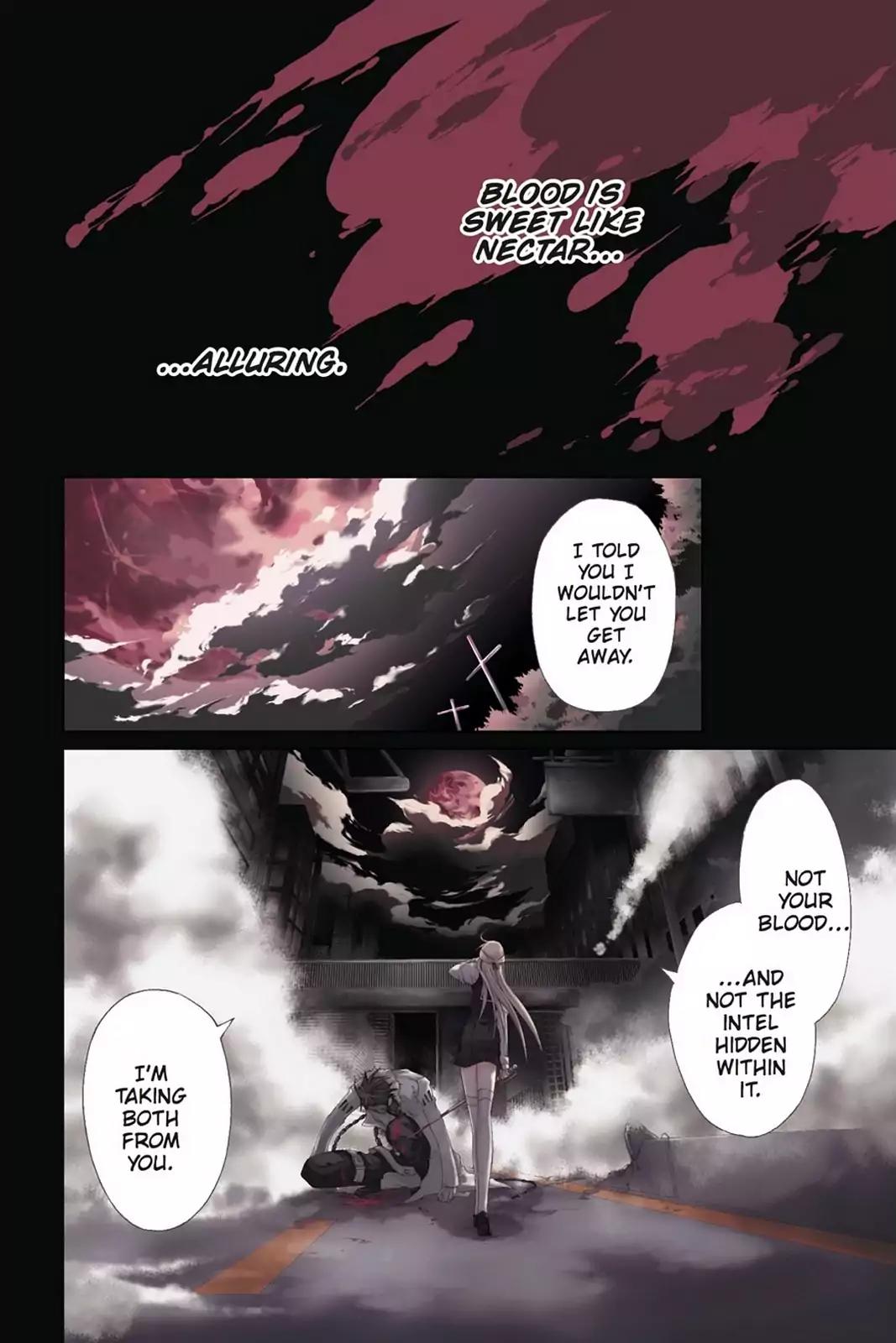 Bloody Cross Chapter 1 page 3 - Chapter 1: The Mark of a Curse