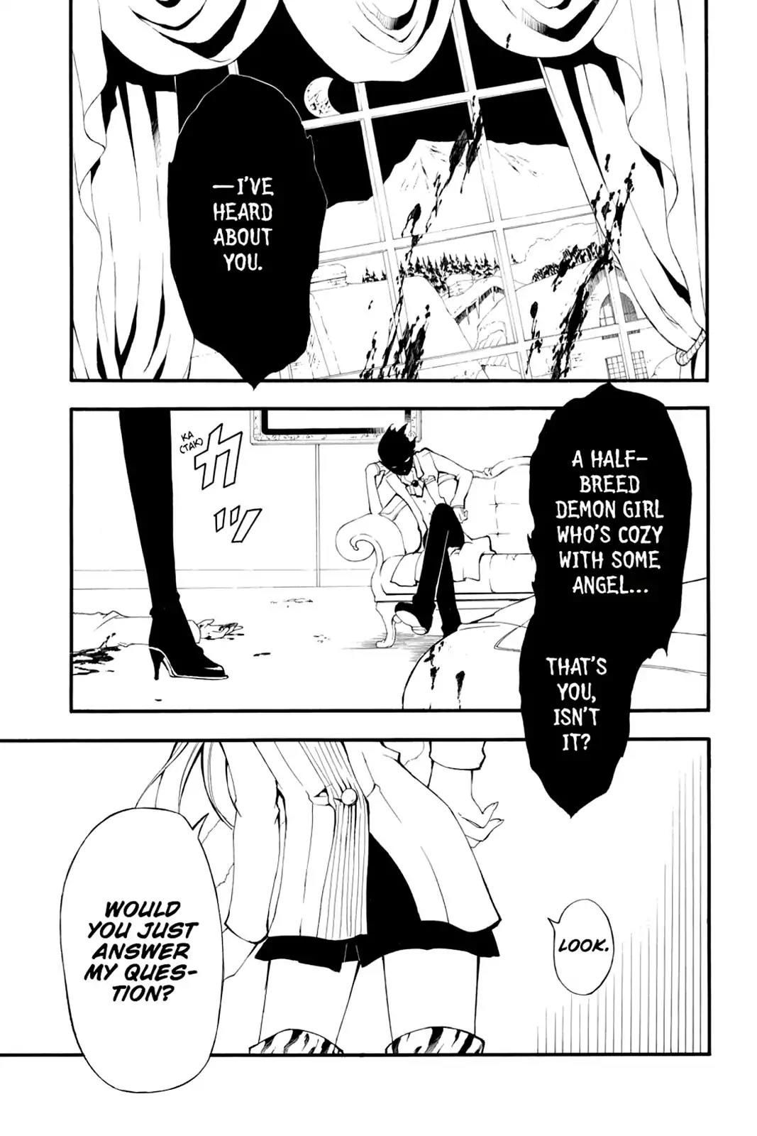 Bloody Cross Chapter 11 page 1 - Chapter 11: The Death Mark