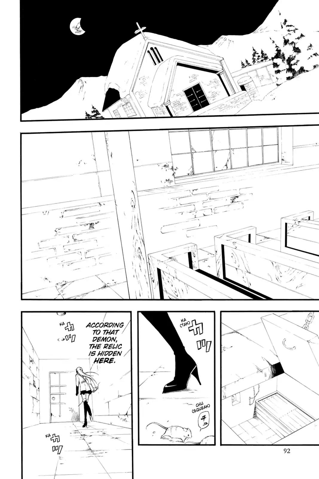 Bloody Cross Chapter 11 page 12 - Chapter 11: The Death Mark