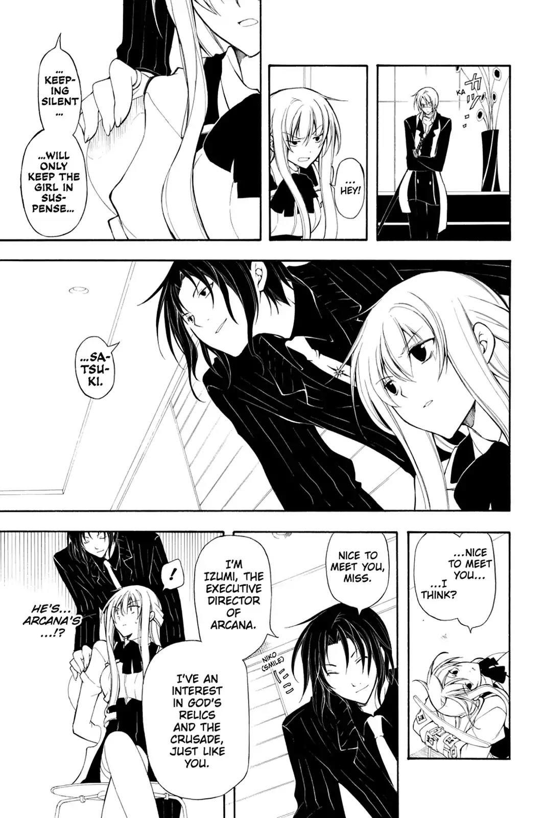 Bloody Cross Chapter 13 page 33 - Chapter 13: False Faces