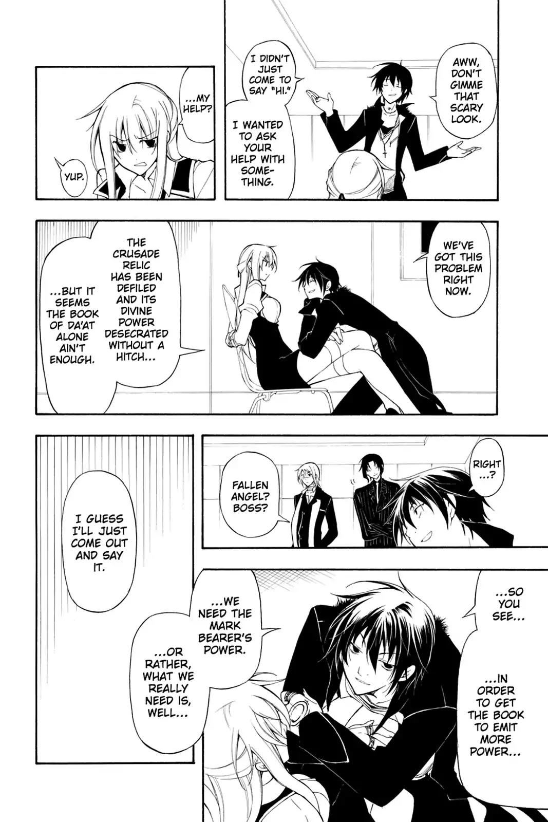 Bloody Cross Chapter 13 page 40 - Chapter 13: False Faces