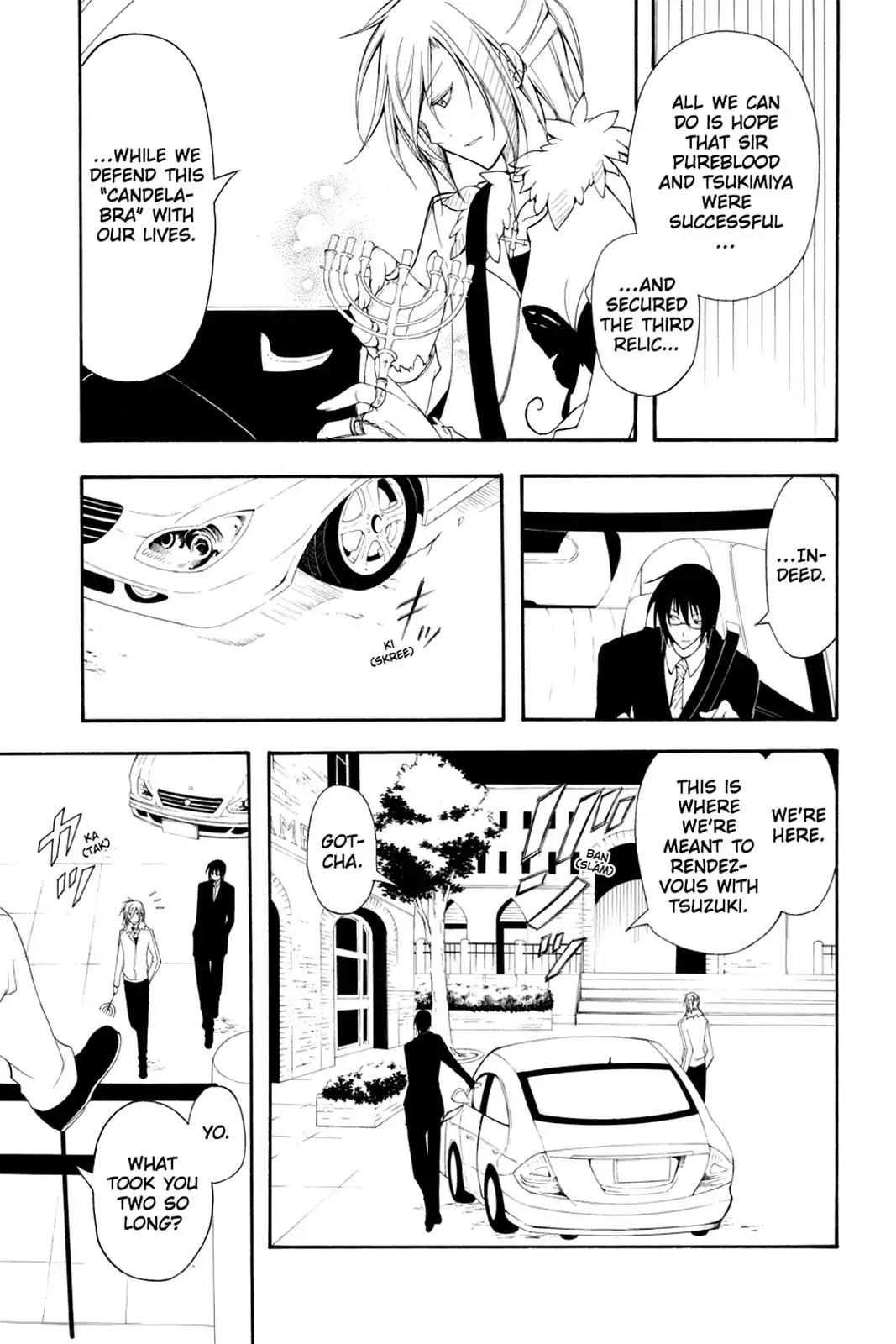 Bloody Cross Chapter 19 page 9 - Chapter 19: Spy vs. Spy