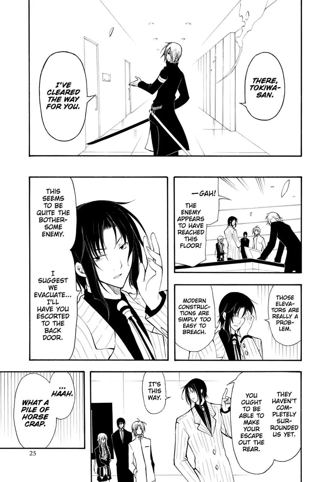 Bloody Cross Chapter 24 page 26 - Chapter 24: Impending Threat