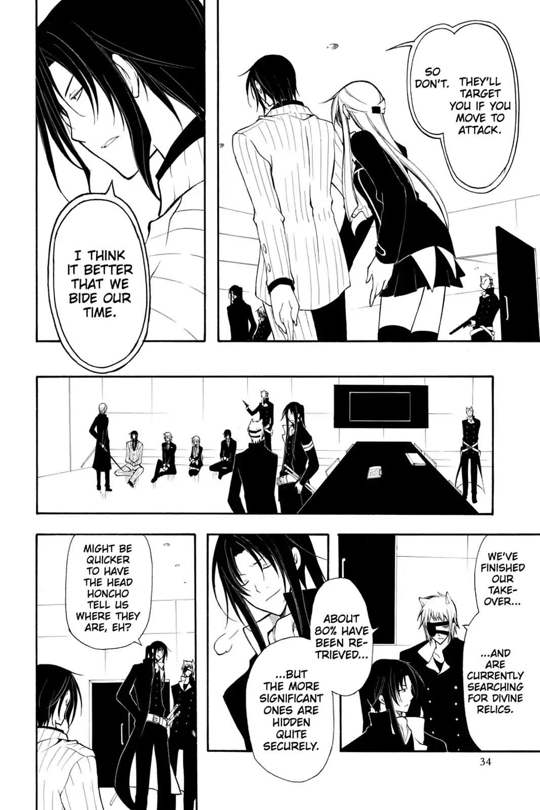 Bloody Cross Chapter 24 page 35 - Chapter 24: Impending Threat