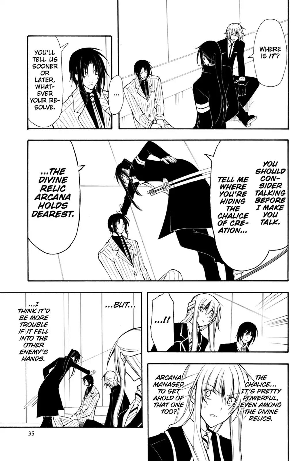 Bloody Cross Chapter 24 page 36 - Chapter 24: Impending Threat
