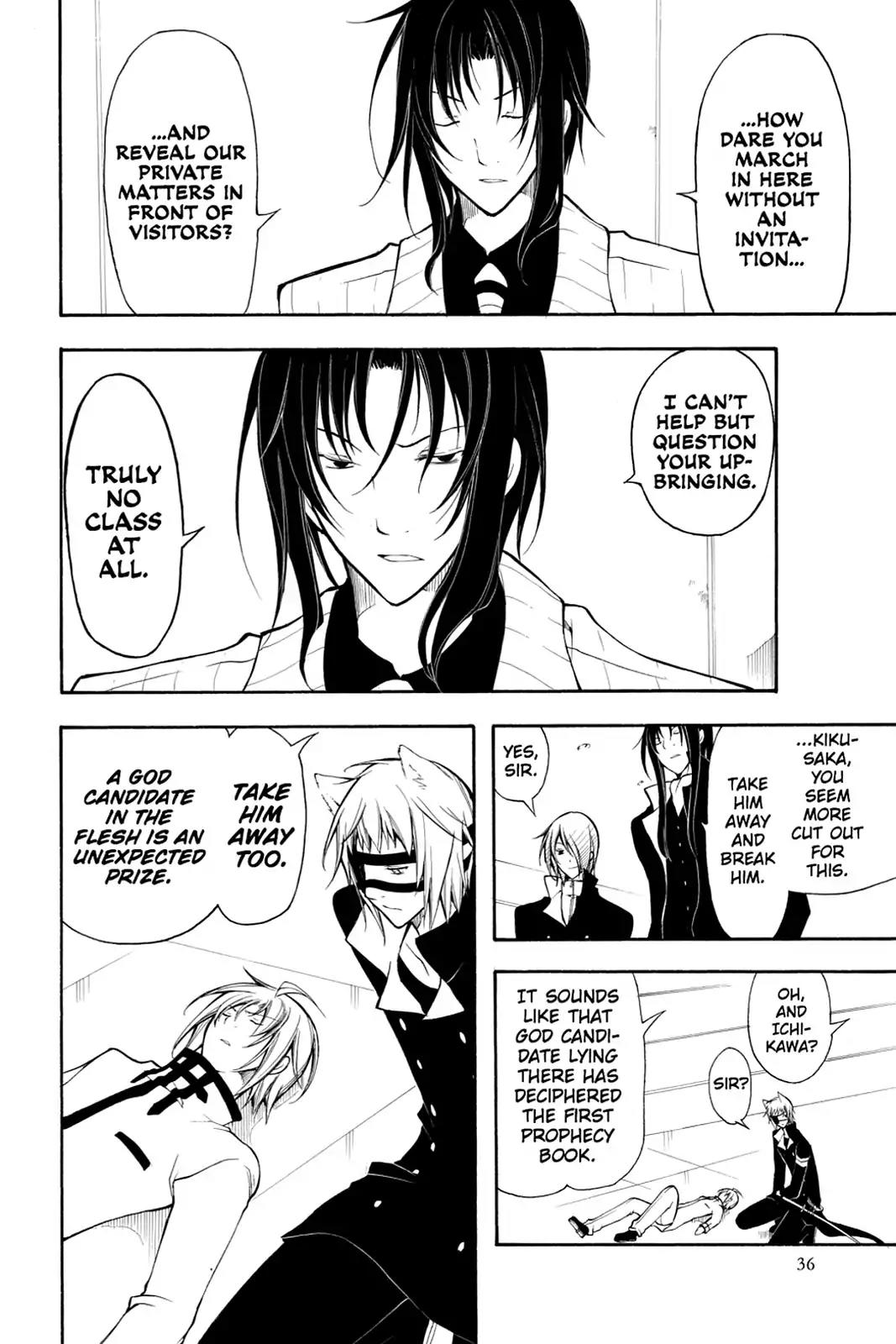 Bloody Cross Chapter 24 page 37 - Chapter 24: Impending Threat