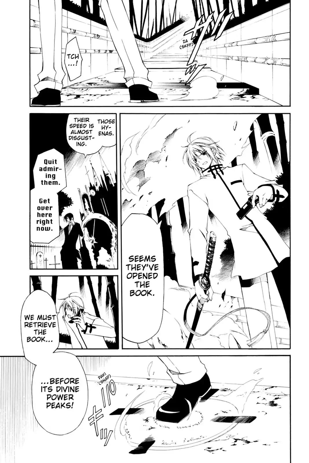 Bloody Cross Chapter 3 page 9 - Chapter 3: The Devine Power