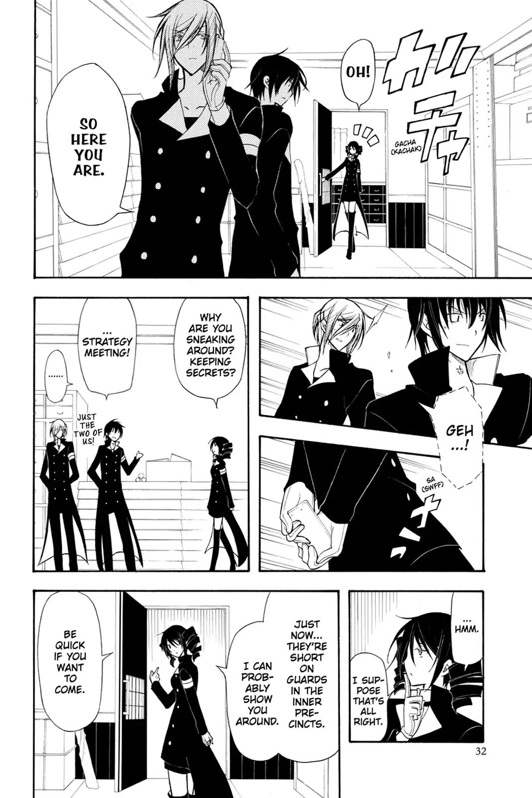 Bloody Cross Chapter 30 page 34 - Chapter 30: Silent Shadows