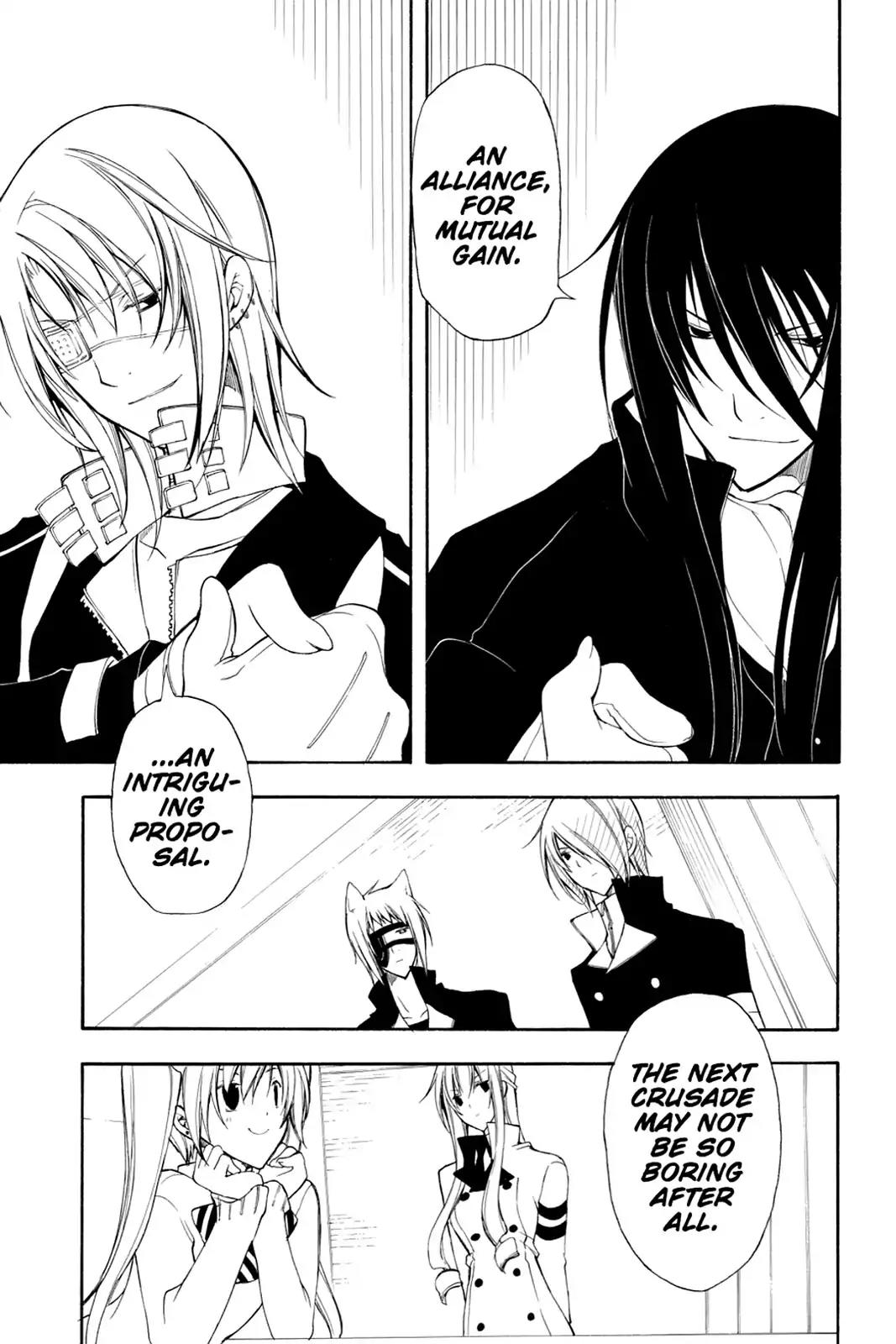 Bloody Cross Chapter 34 page 32 - Chapter 34: Cruel Laughter