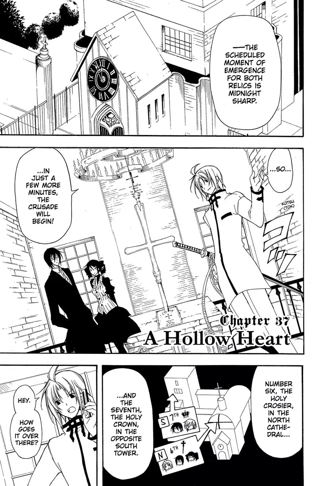 Bloody Cross Chapter 37 page 1 - Chapter 37: A Hollow Heart