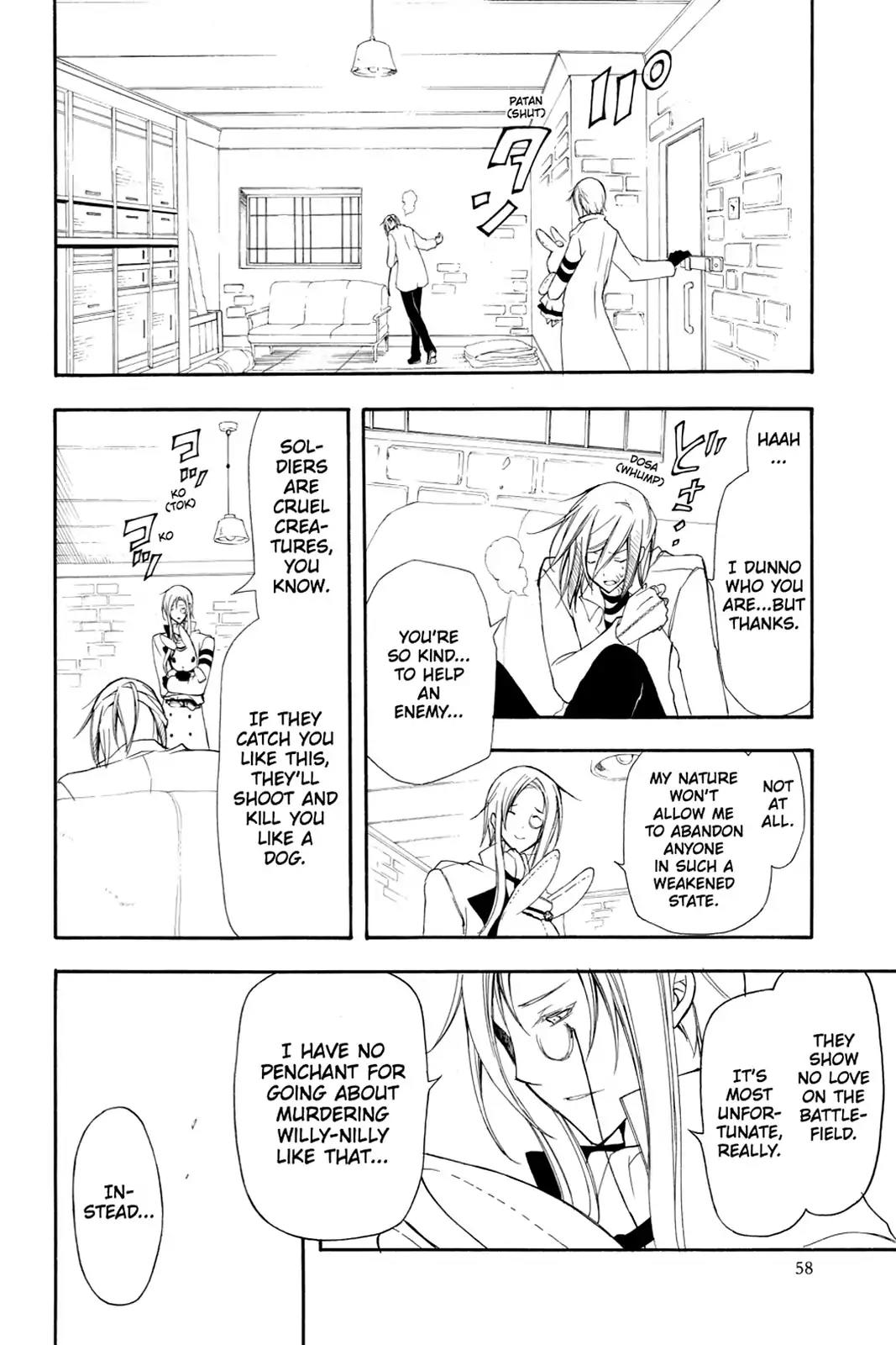 Bloody Cross Chapter 37 page 22 - Chapter 37: A Hollow Heart