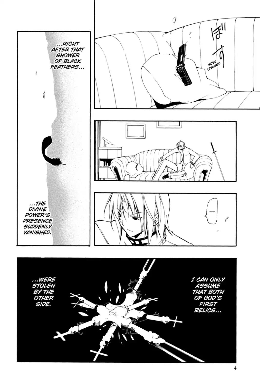 Bloody Cross Chapter 4 page 6 - Chapter 4: Feathers